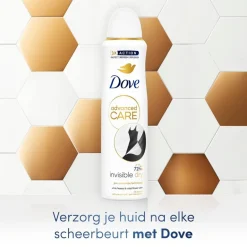 Dove Advanced Care Invisible Dry Antitranspirant Deodorant Spray< Deospray