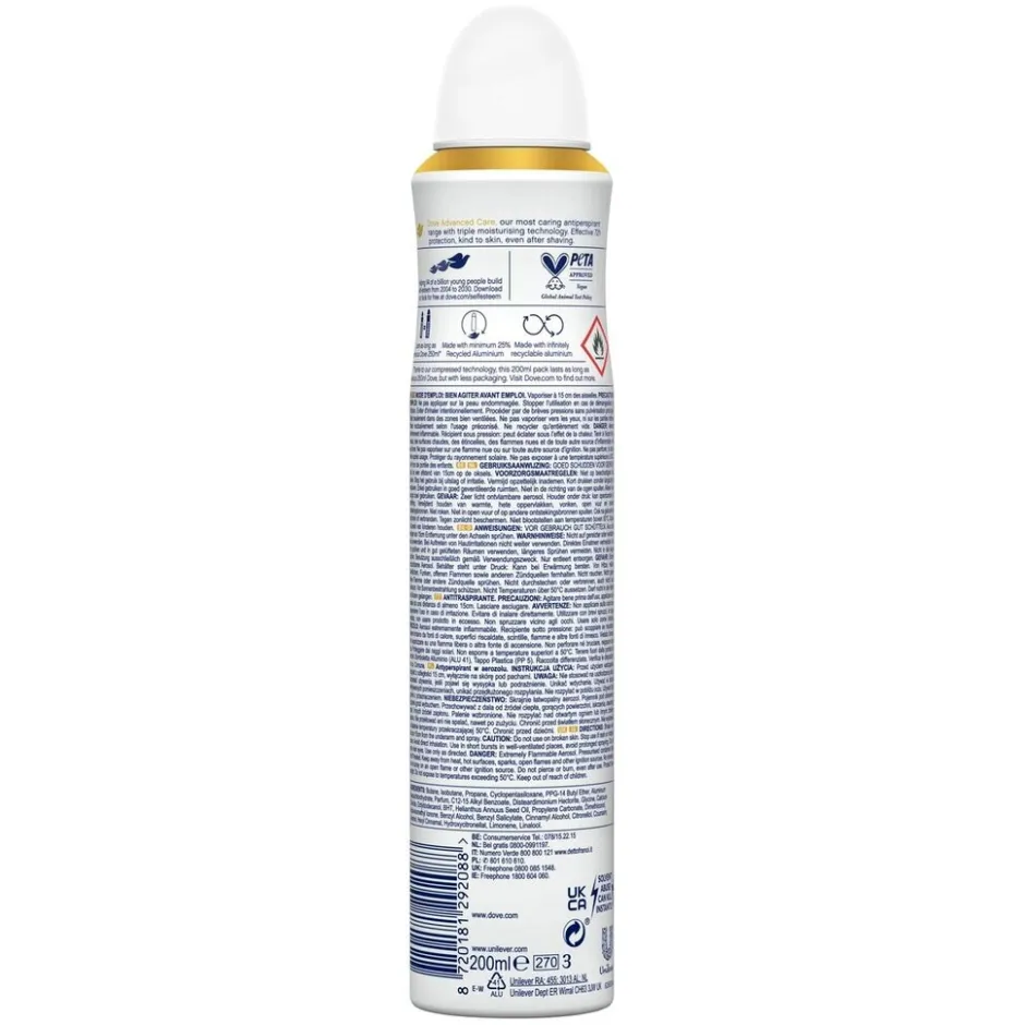 Dove Invisible Care Dry Deodorant Spray< Deospray