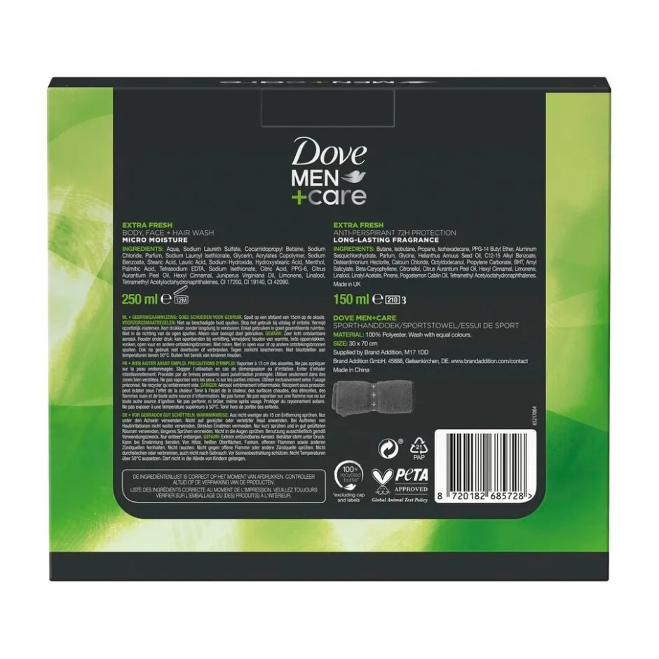 + Care Extra Fresh Collection Geschenkset|Dove Men