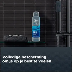 Dove Men + Care Advanced Clean Comfort Antitranspirant Deodorant Spray< Deospray