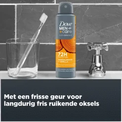 Dove Men +Care Advanced Sandelwood + Vanilla Antitranspirant Spray< Deospray