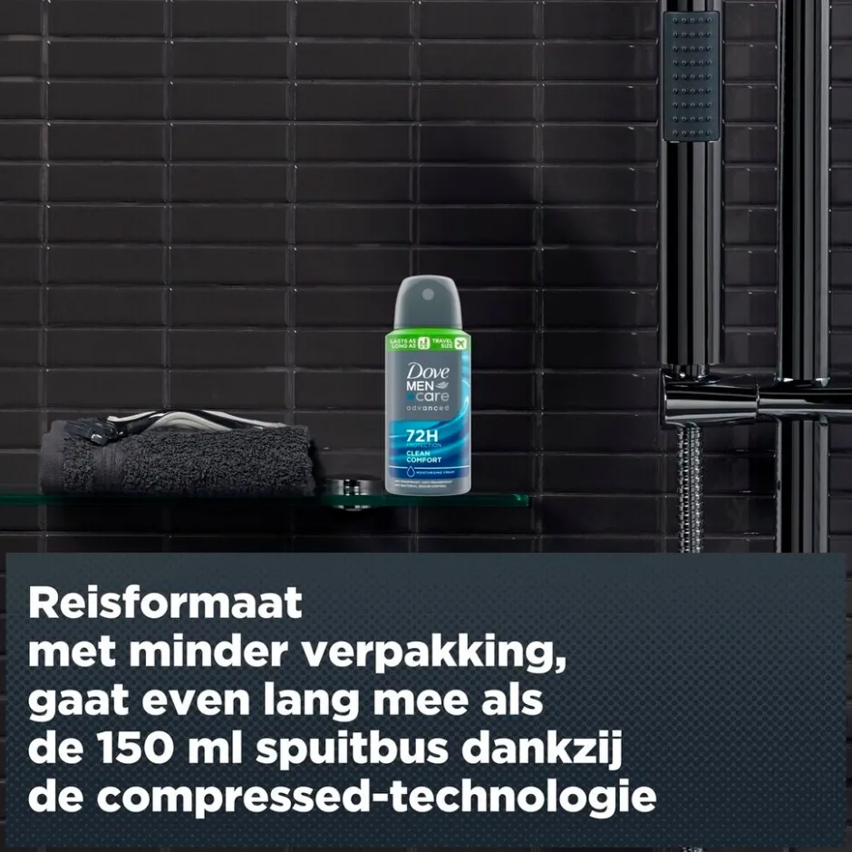 +Care Clean Comfort Compressed Antitranspirant Spray|Dove Men Best