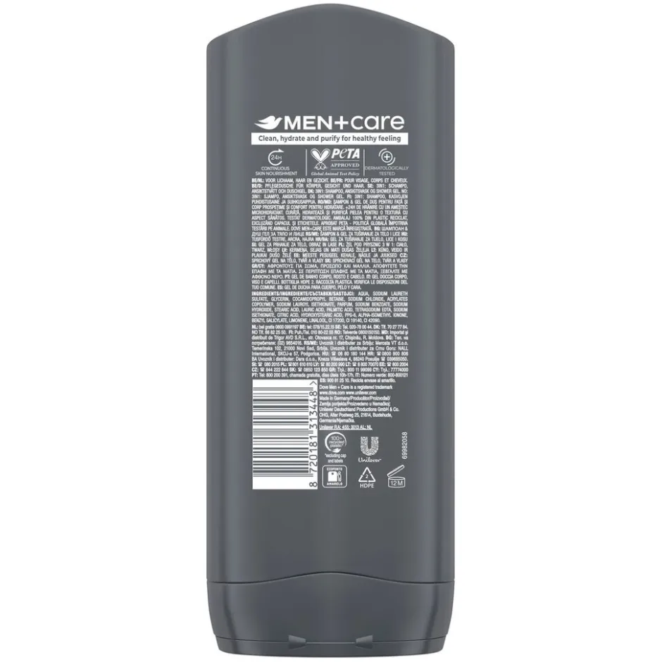 +Care Clean Comfort Douchegel|Dove Men Clearance