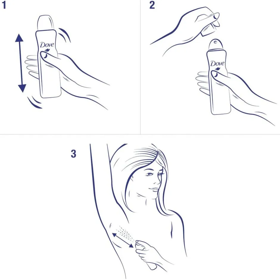 Dove Nourishing Secrets Awakening Antitranspirant Spray< Deospray