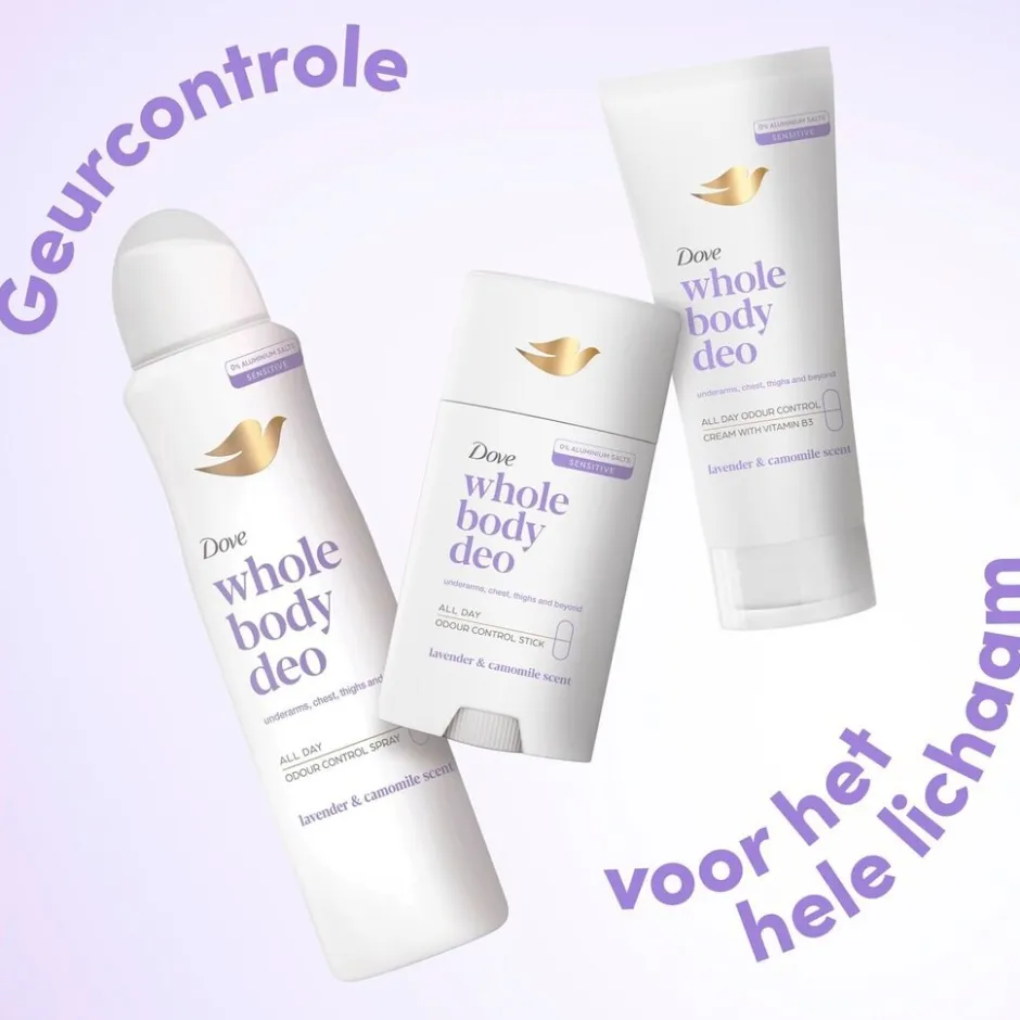 Whole Body Lavender & Camomile Deodorant Cream|Dove Sale
