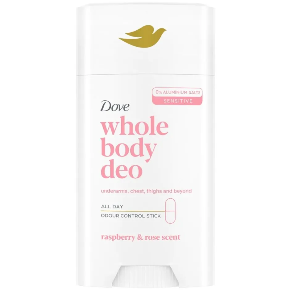 Dove Whole Body Raspberry & Rose Deodorant Stick< Deostick