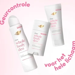 Dove Whole Body Raspberry & Rose Deodorant Stick< Deostick