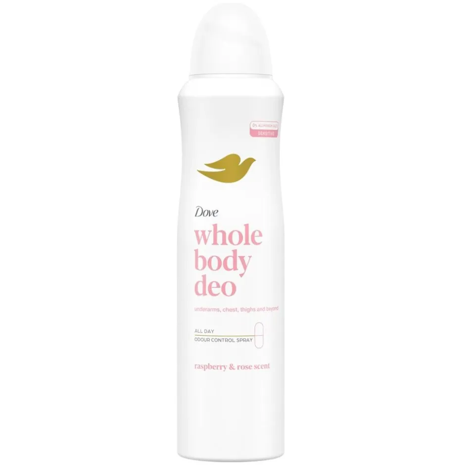 Whole Body Raspberry & Rose Deodorant Spray|Dove New