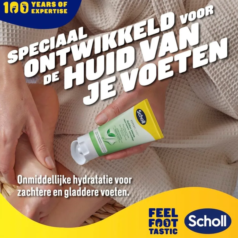 Dr. Scholl's Expert Care Intens Voedende Voetencrème< Voetcreme