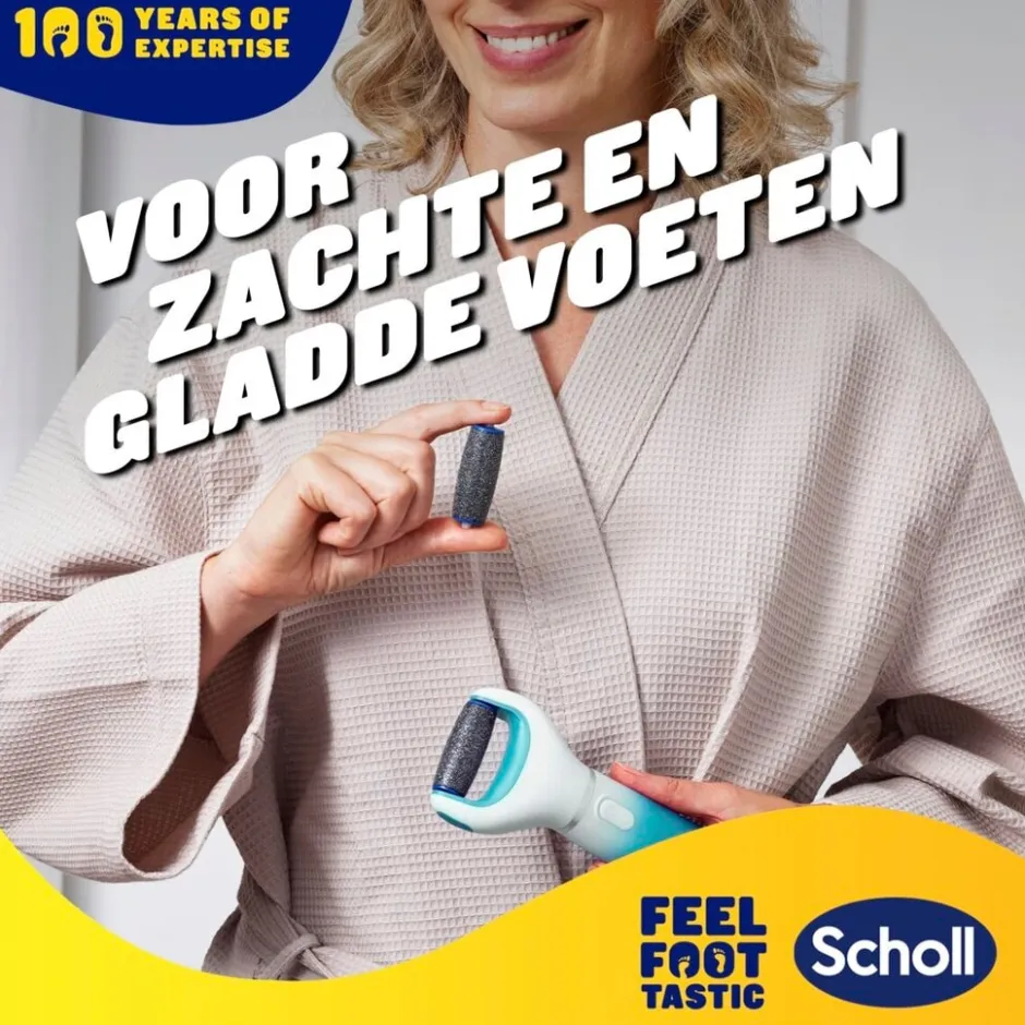 Dr. Scholl's Velvet Smooth Extra Grof Verwisselbare Rollers Navulling< Eeltverwijderaars