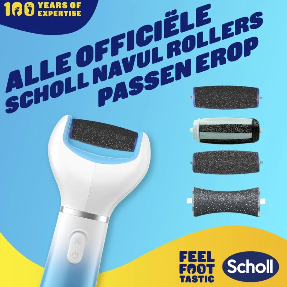Dr. Scholl's Velvet Smooth Extra Grof Verwisselbare Rollers Navulling< Eeltverwijderaars
