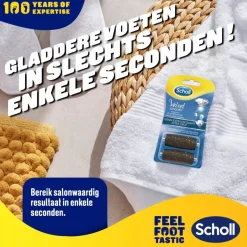 Dr. Scholl's Velvet Smooth Extra Grof Verwisselbare Rollers Navulling< Eeltverwijderaars