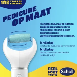 Dr. Scholl's Velvet Smooth Elektrische Voetvijl< Eeltverwijderaars