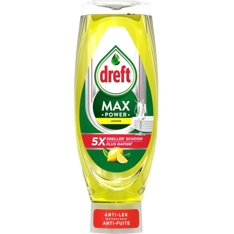 Dreft MaxPower Lemon Vloeibaar Afwasmiddel< Afwasmiddel