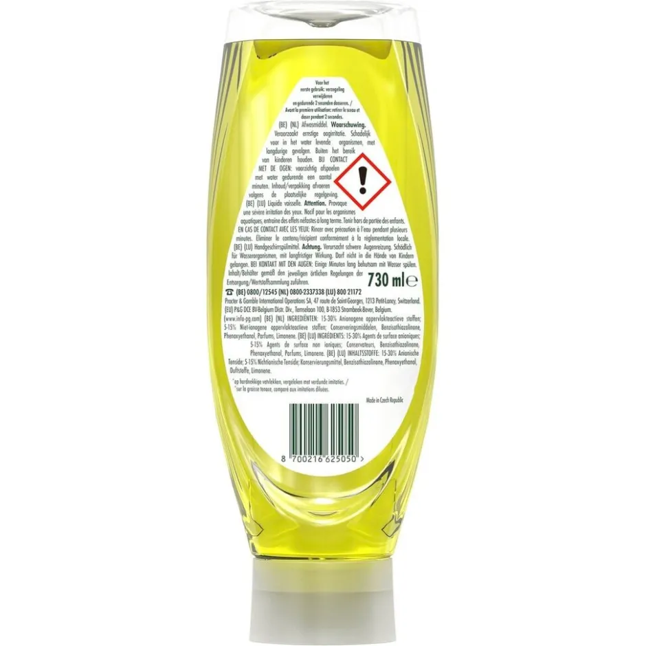 Dreft MaxPower Lemon Vloeibaar Afwasmiddel< Afwasmiddel