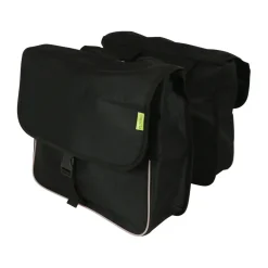 Dresco Dubbele Fietstas Basic Shopper 32 Liter< Buiten En Vrije Tijd
