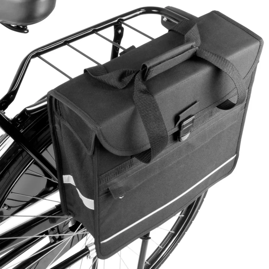 Dresco Enkele Fietstas Basic Shopper 20 Liter< Buiten En Vrije Tijd