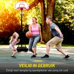Dunlop Basketbalstandaard MEDBA6040/003< Basketbalringen