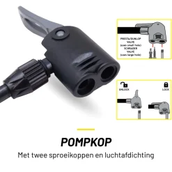 Fietspomp MEDFI6150/0045|Dunlop New