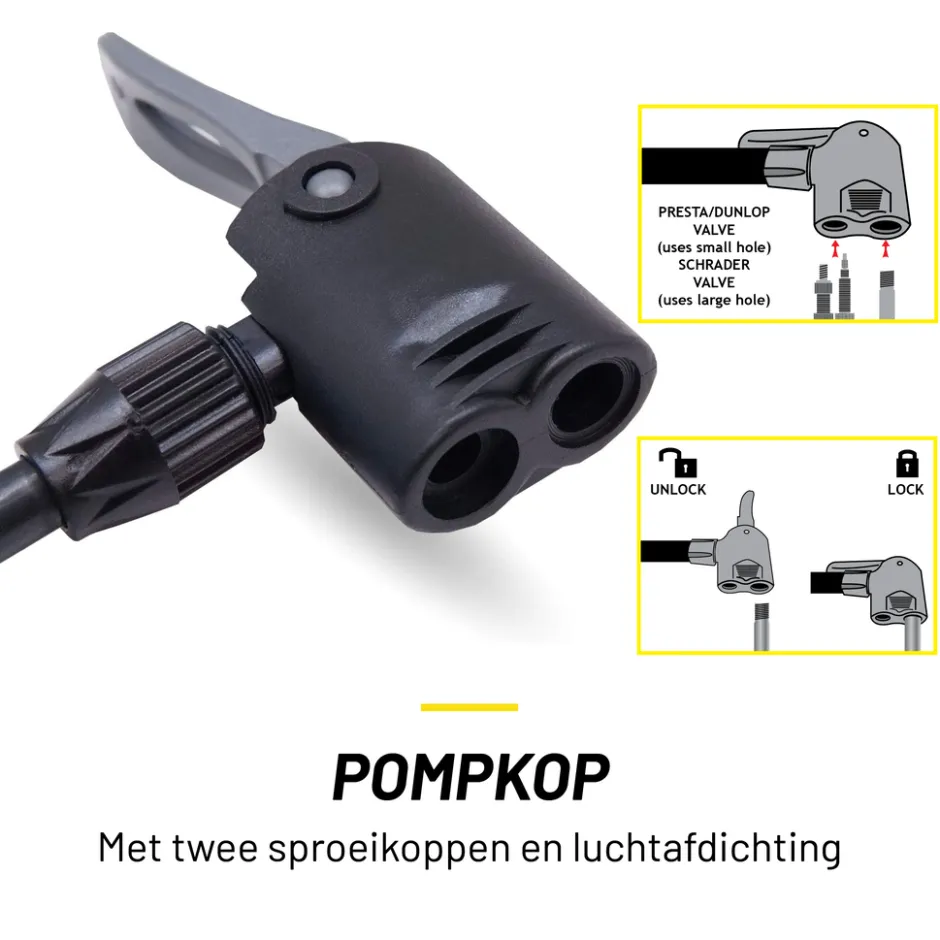 Fietspomp MEDFI6150/0045|Dunlop New
