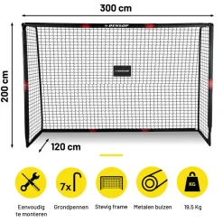 Dunlop Voetbaldoel MEDVO6310/015< Voetbal