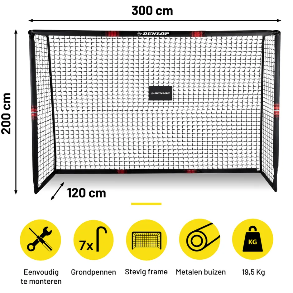 Dunlop Voetbaldoel MEDVO6310/015< Voetbal