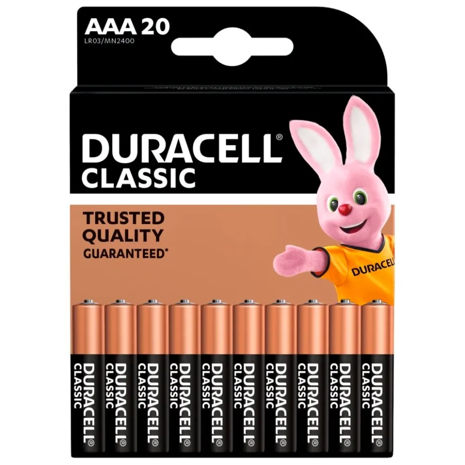 Duracell Classic AAA-batterijen< Batterijen