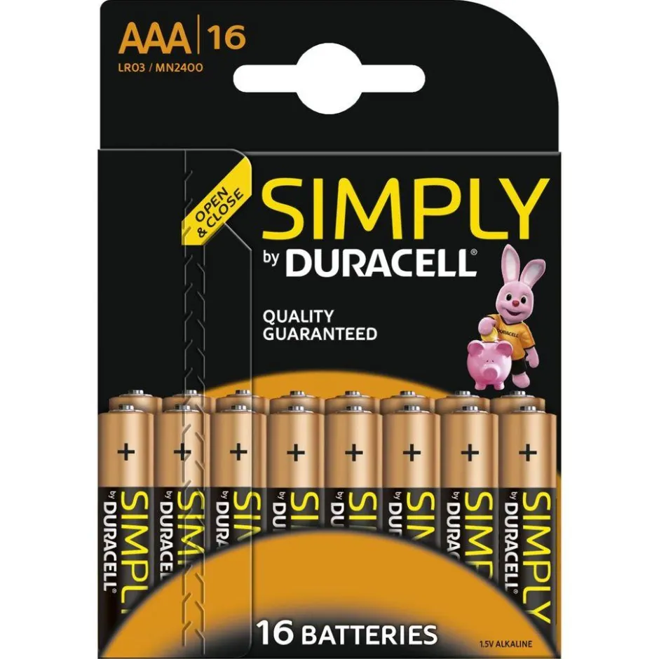 Simply AAA Batterijen|Duracell