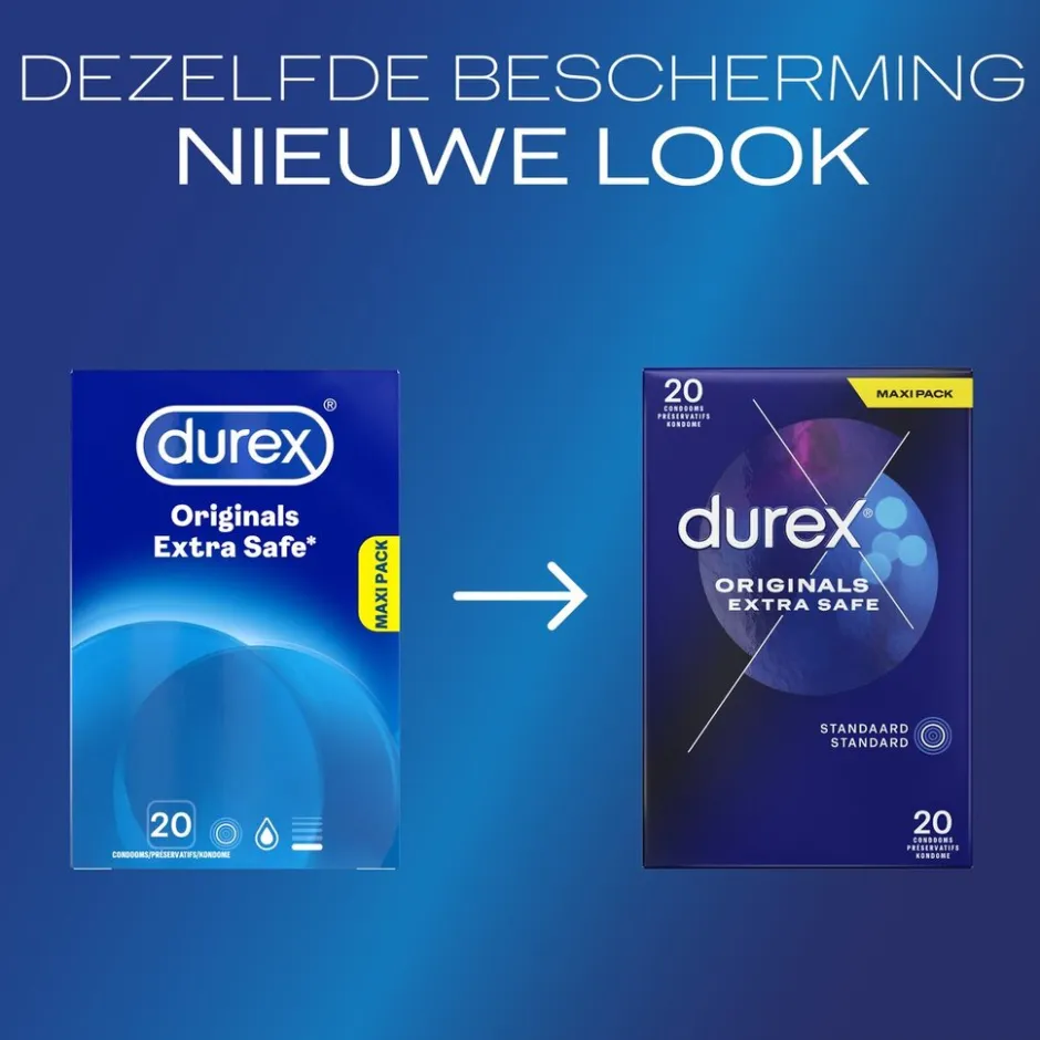 Originals Extra Safe Condooms|Durex New