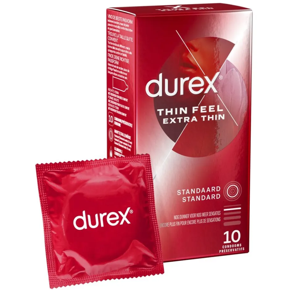 Durex Thin Feel Extra Thin Condooms< Condooms