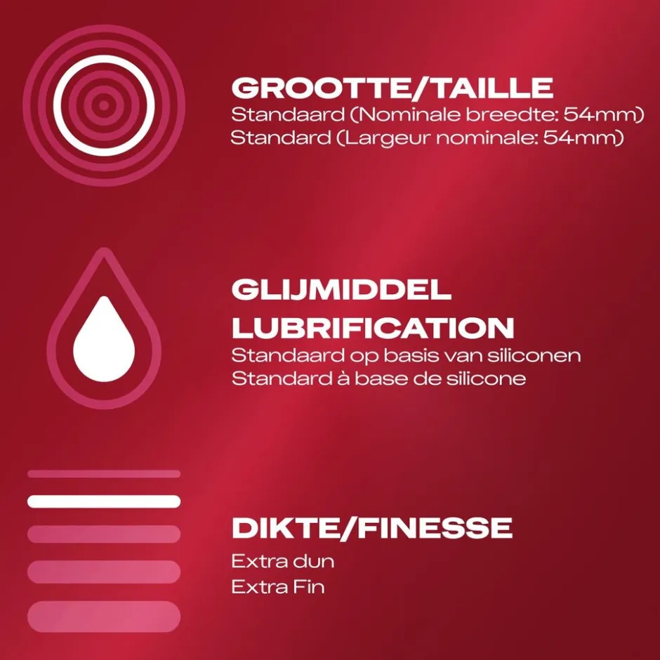 Durex Thin Feel Extra Thin Condooms< Condooms
