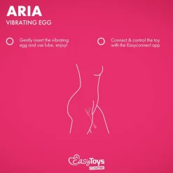 EasyConnect Vibrerend Eitje Bediening met App< Seksspeeltjes