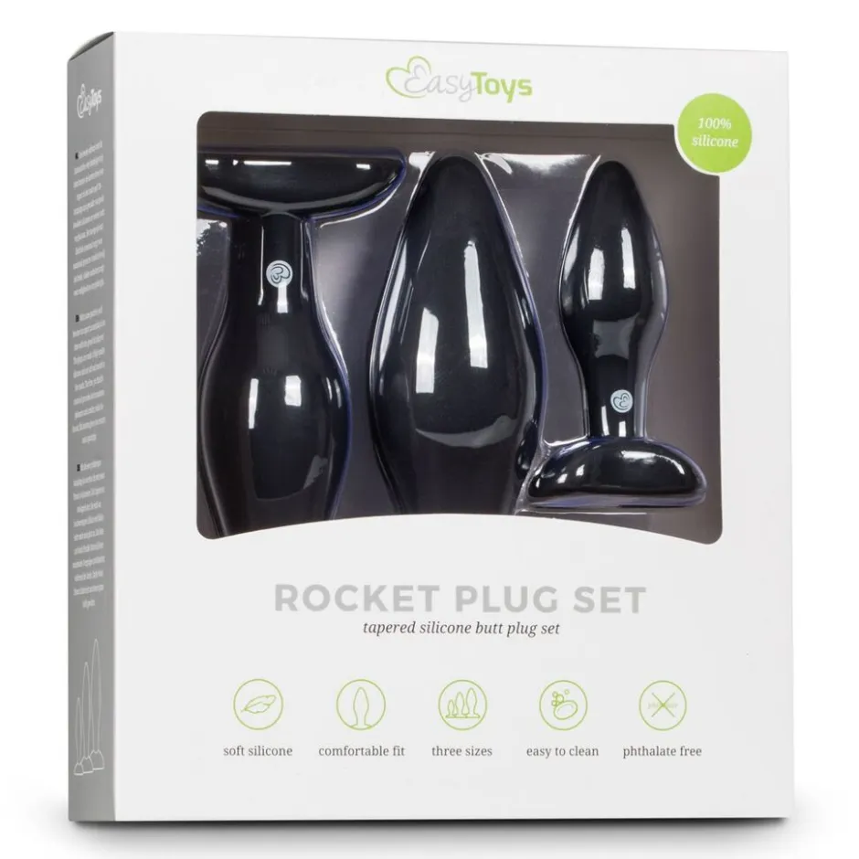 Anal Collection Siliconen Buttplugsetje|EasyToys New