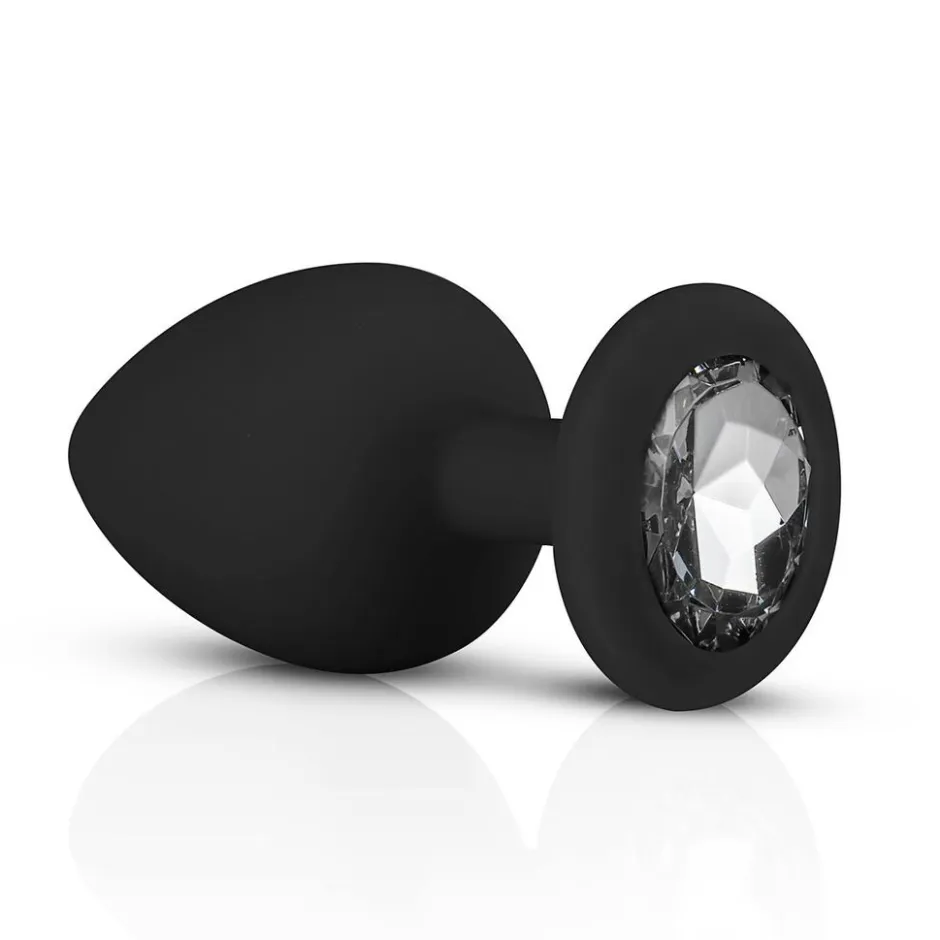 Anal Collection Siliconen Buttplugset Met Diamantjes|EasyToys Best