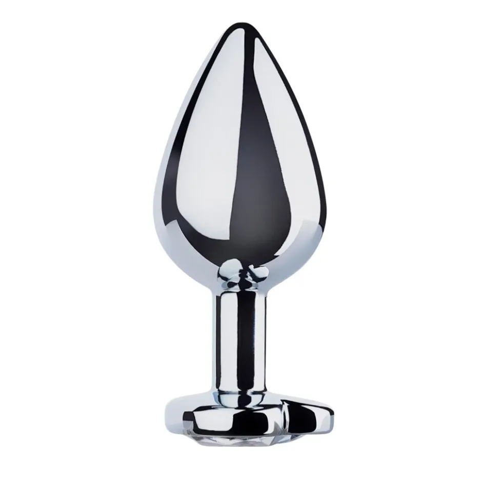 Buttplug met Zilverkleurig Hartje|EasyToys Online