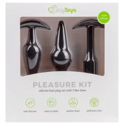 EasyToys Pleasure Kit Siliconen Butt Plug set< Erotische Geschenkset