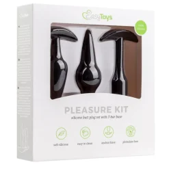 EasyToys Pleasure Kit Siliconen Butt Plug set< Erotische Geschenkset