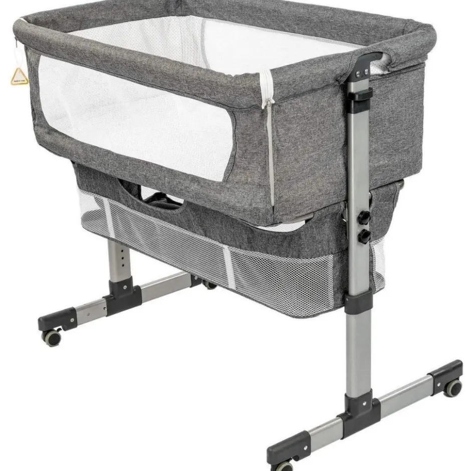 Donkergrijs Wieg Aan Bed|Eco Baby Sale