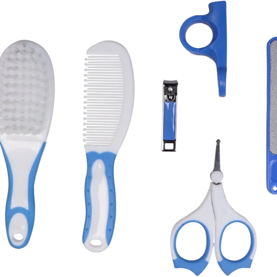 Blauw 6-delige Verzorgingsset|Eco Toys Hot