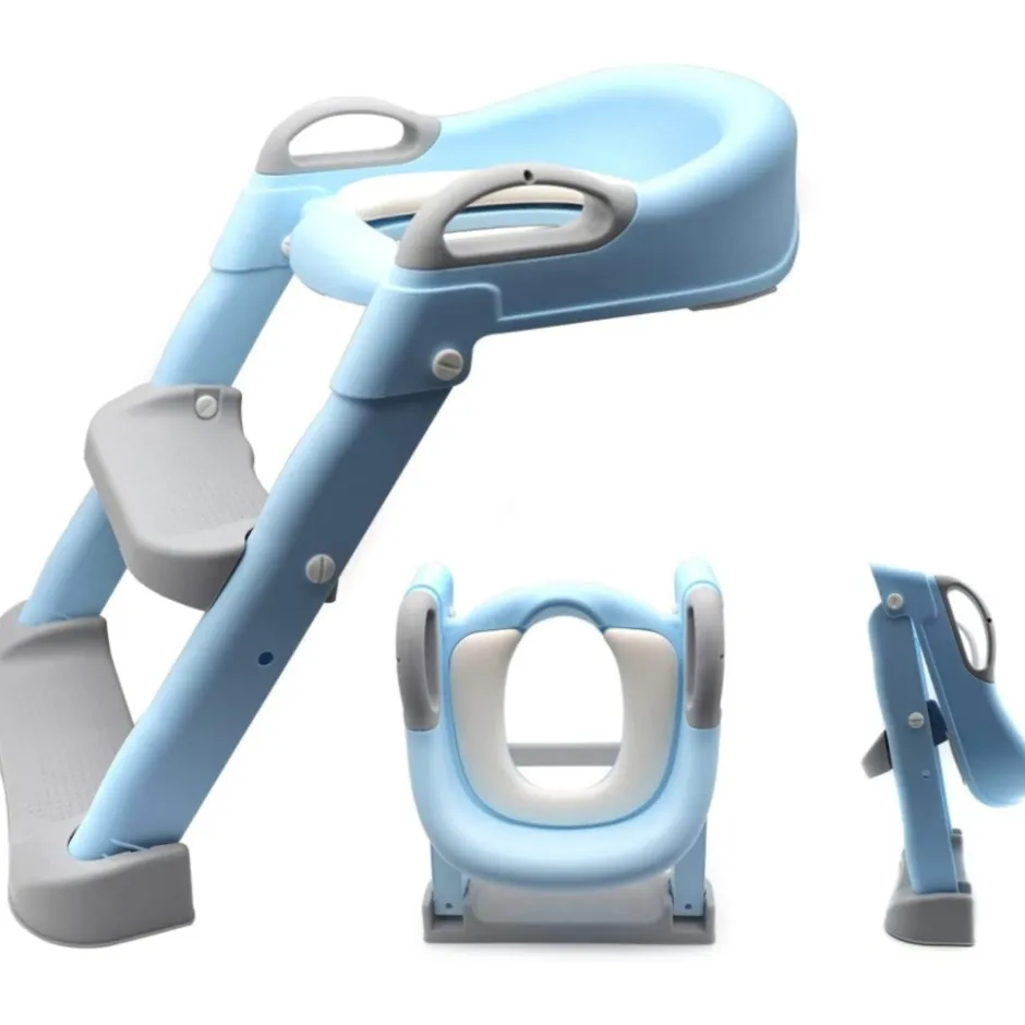 Blauw Toilettrainer met Trapje|Eco Toys Discount