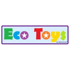 Eco Toys 30cm Pop met Krullen en Geel Jurkje< Poppen En Knuffels