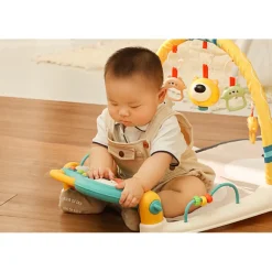 Cute Bear Groen Multifunctioneel Speelkleed met Speelboog|Eco Toys Sale