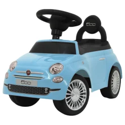 Eco Toys Fiat 500 Blauw Loopauto< Fietsen En Rijden