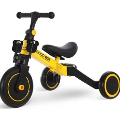 Geel 4-in-1 Loopfiets|Eco Toys Clearance