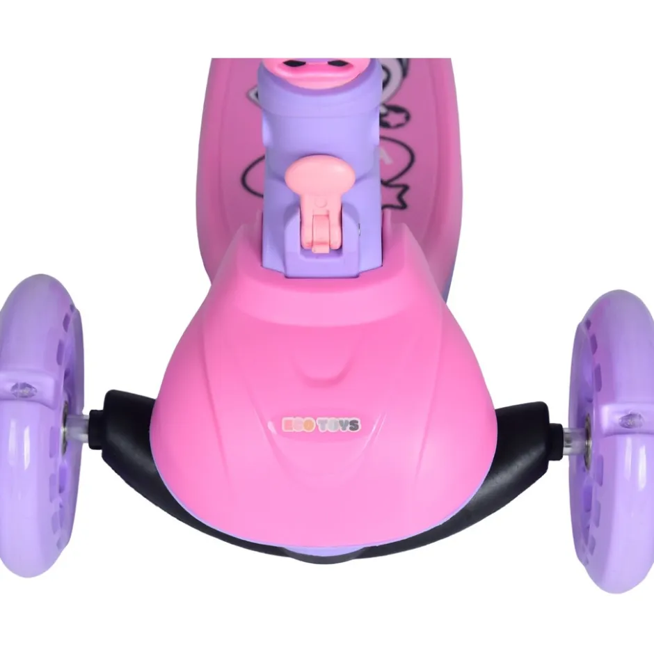 Eco Toys Lisa Roze 2-in-1 Step/Loopfiets< Fietsen En Rijden