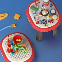 Eco Toys Multi Puzzel Speeltafel met Licht en Muziek< Interactief Speelgoed