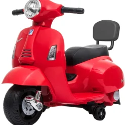 Rood 1,5-3 jaar Elektrische Vespa Scooter|Eco Toys Best