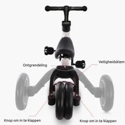 Eco Toys Rood 4-in-1 Loopfiets< Fietsen En Rijden