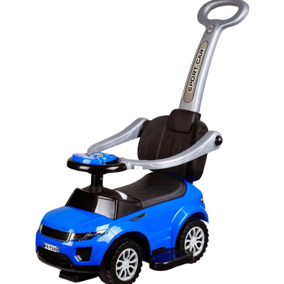 Sport Car Blauw 3-in-1 Loopauto|Eco Toys