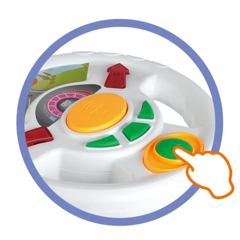 Sports Geel Loopauto met Muziek HC516257|Eco Toys Online